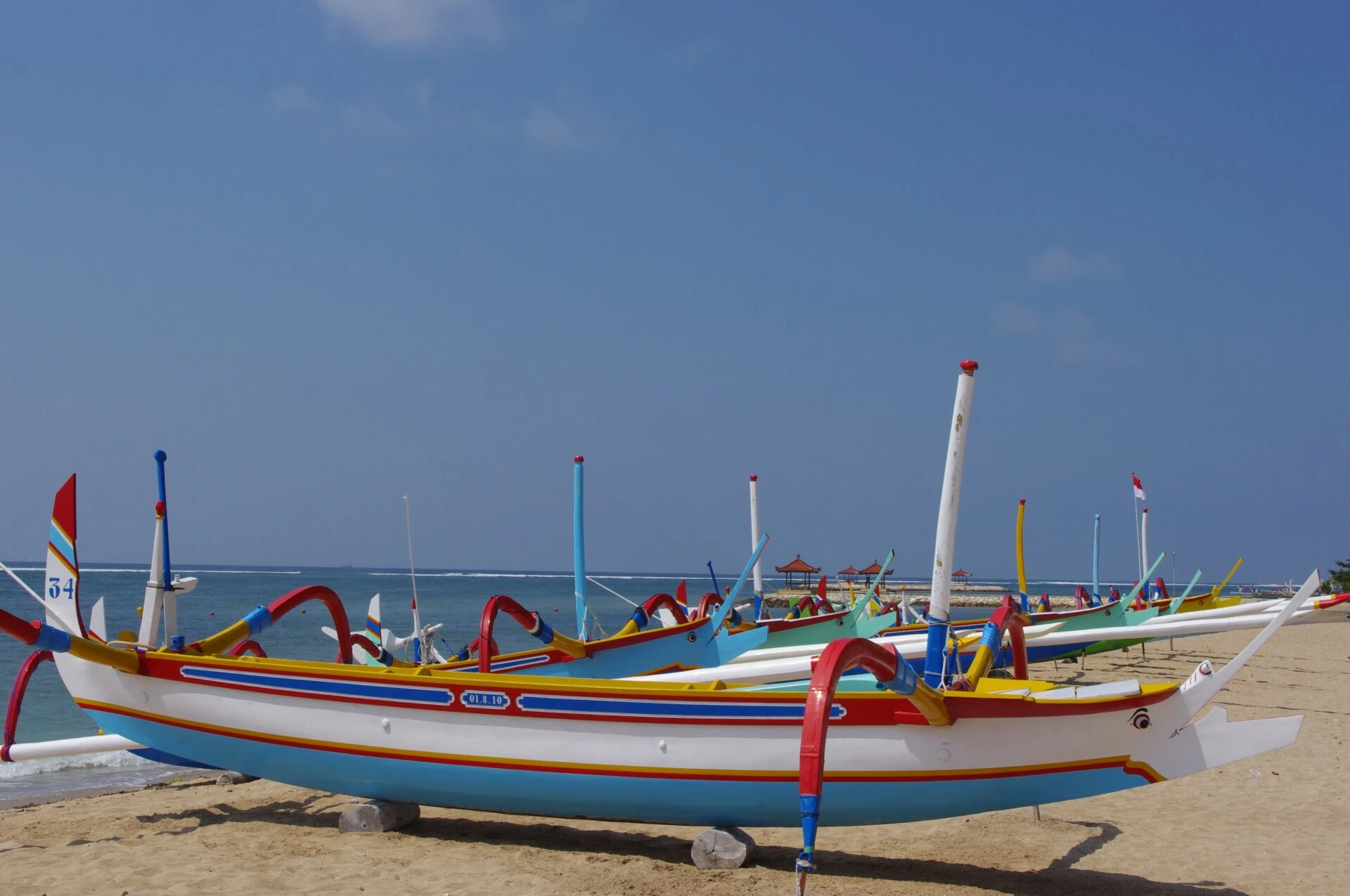 Balinese fish boats