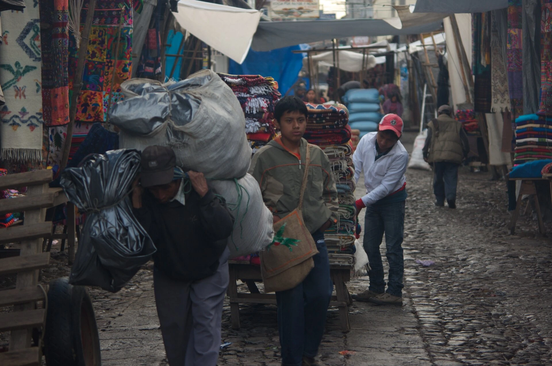 Entregando mercaderia
