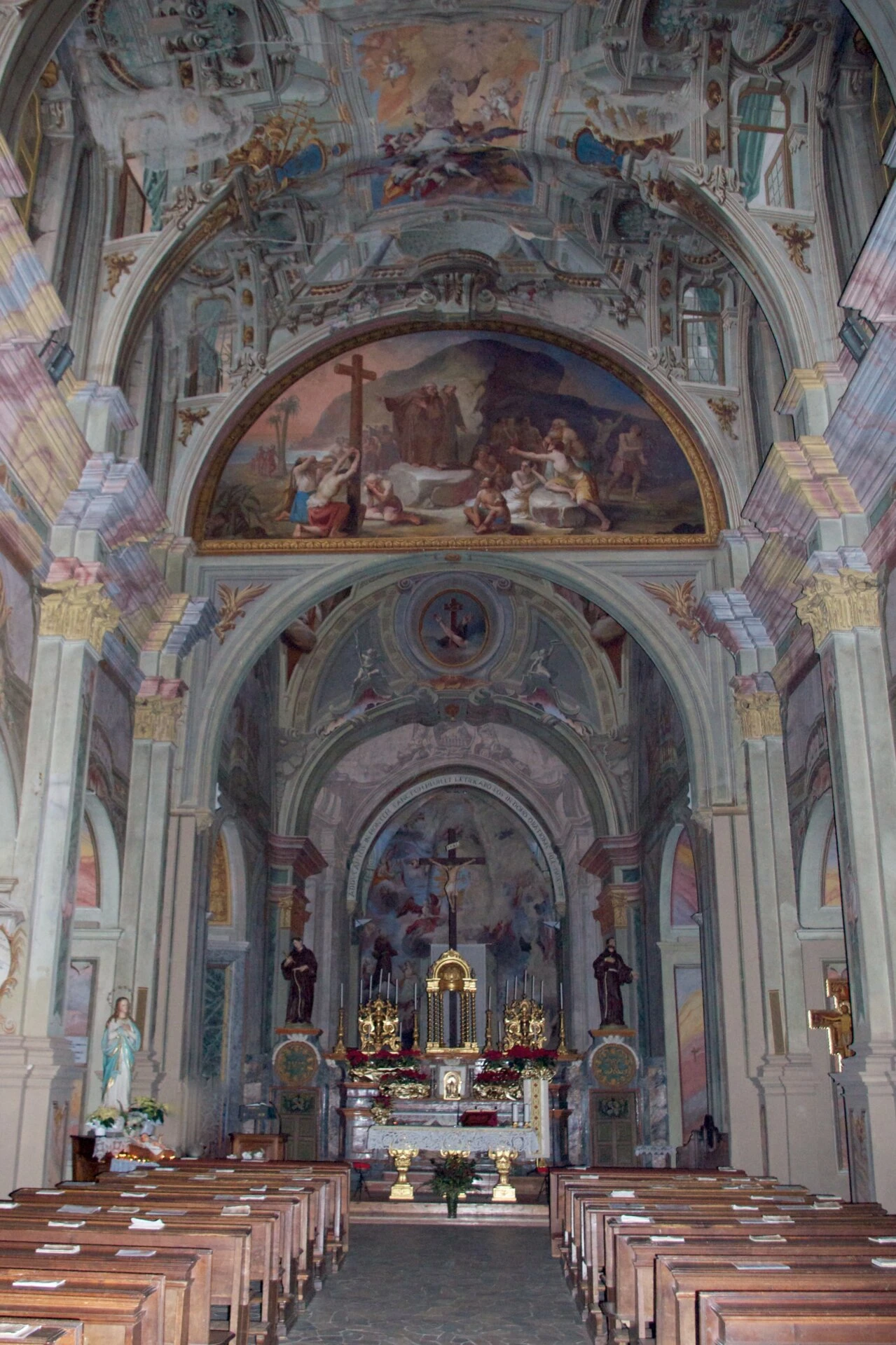Saluzzo - Intérieur de la Chiesa San Bernardino