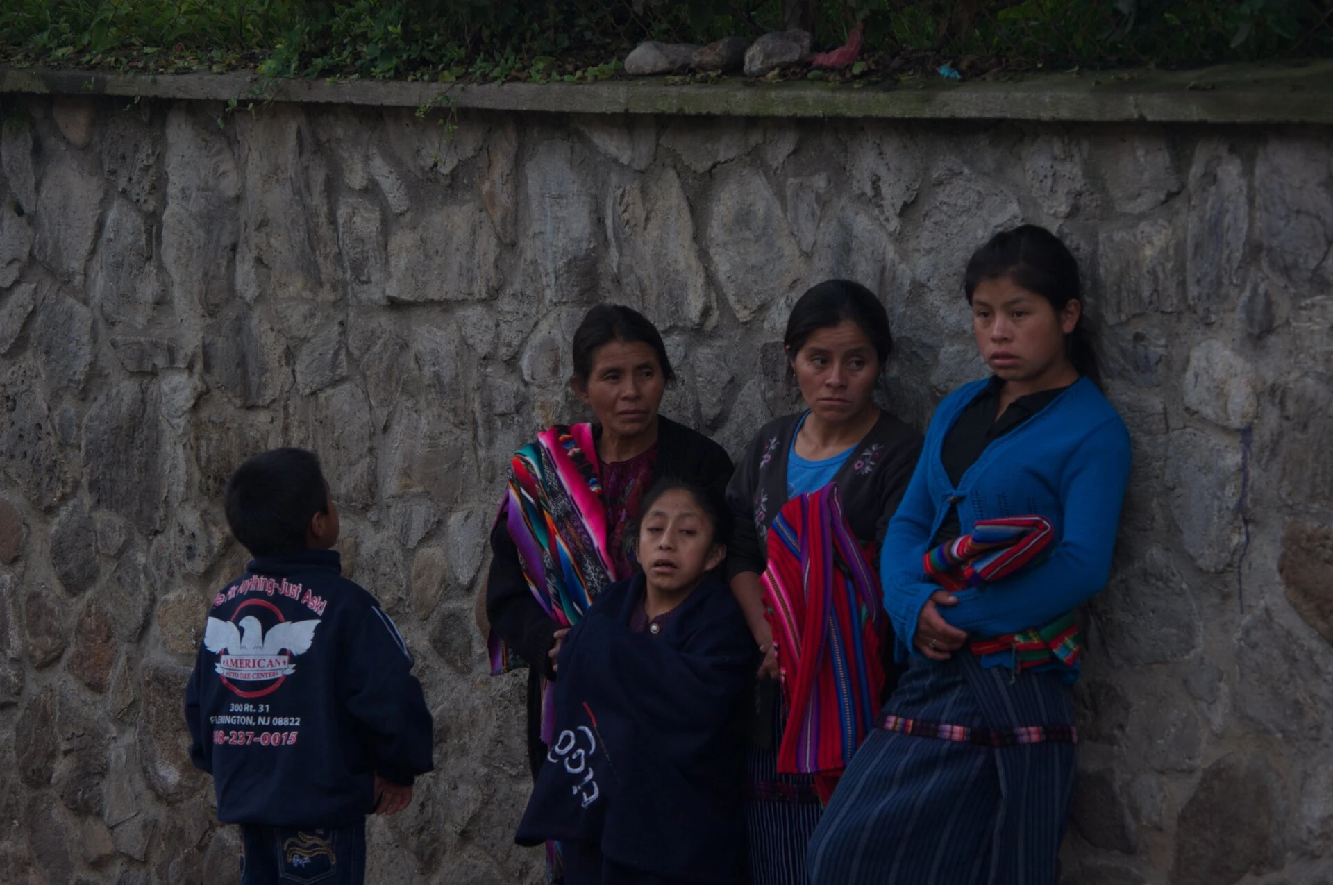 Waiting for market day at Chichicastenango
