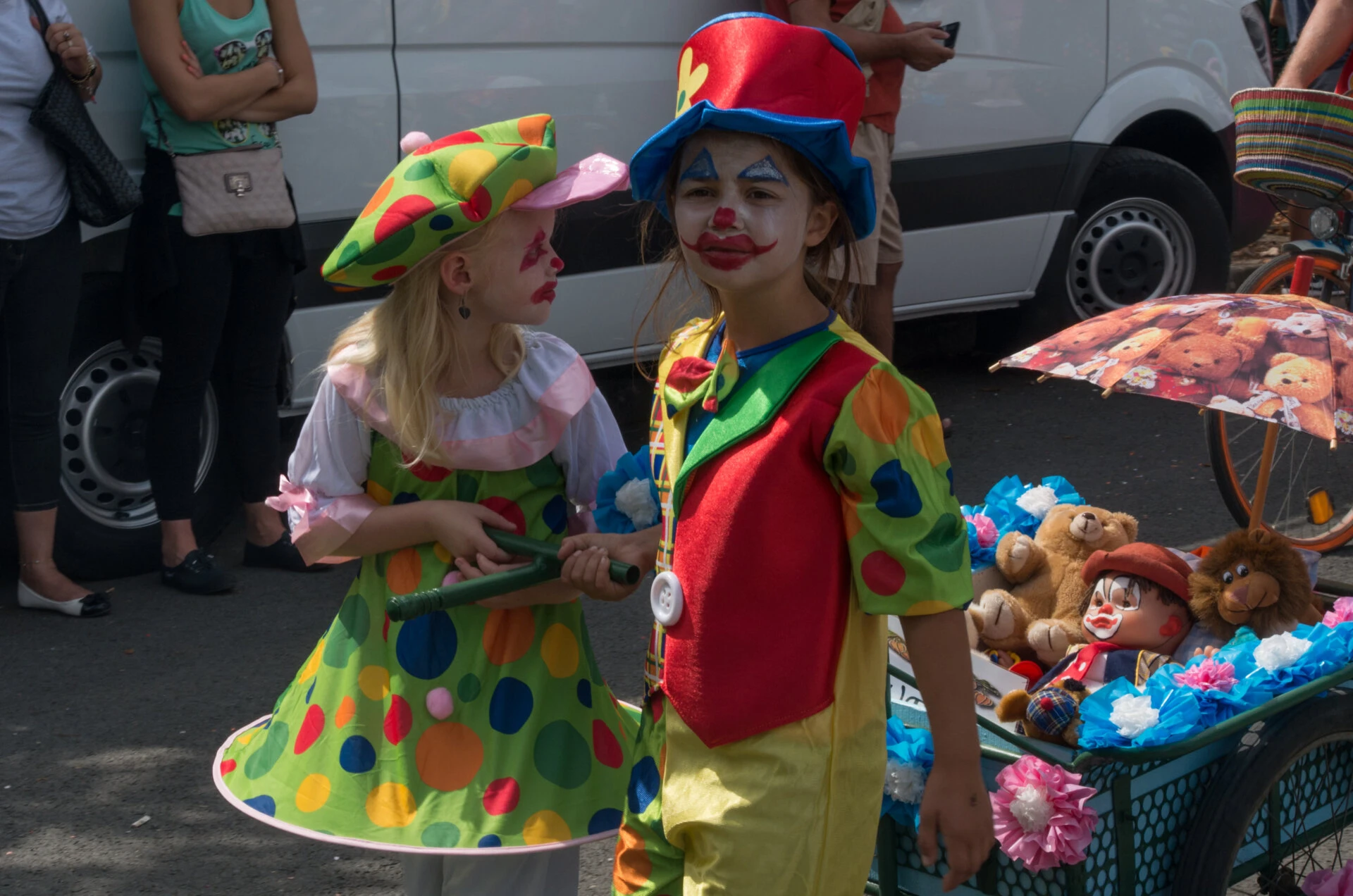 Enfants clowns