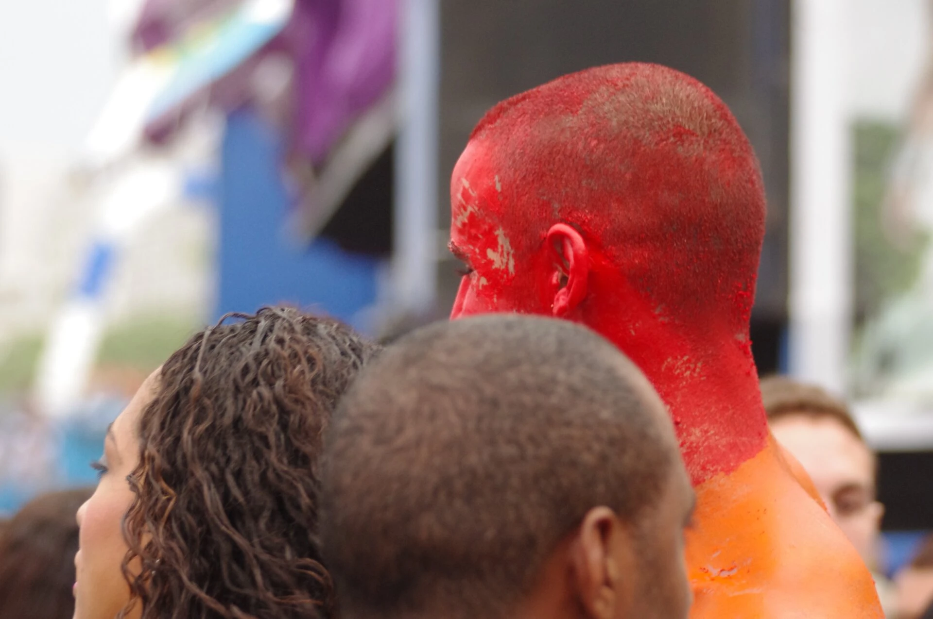 Red head man