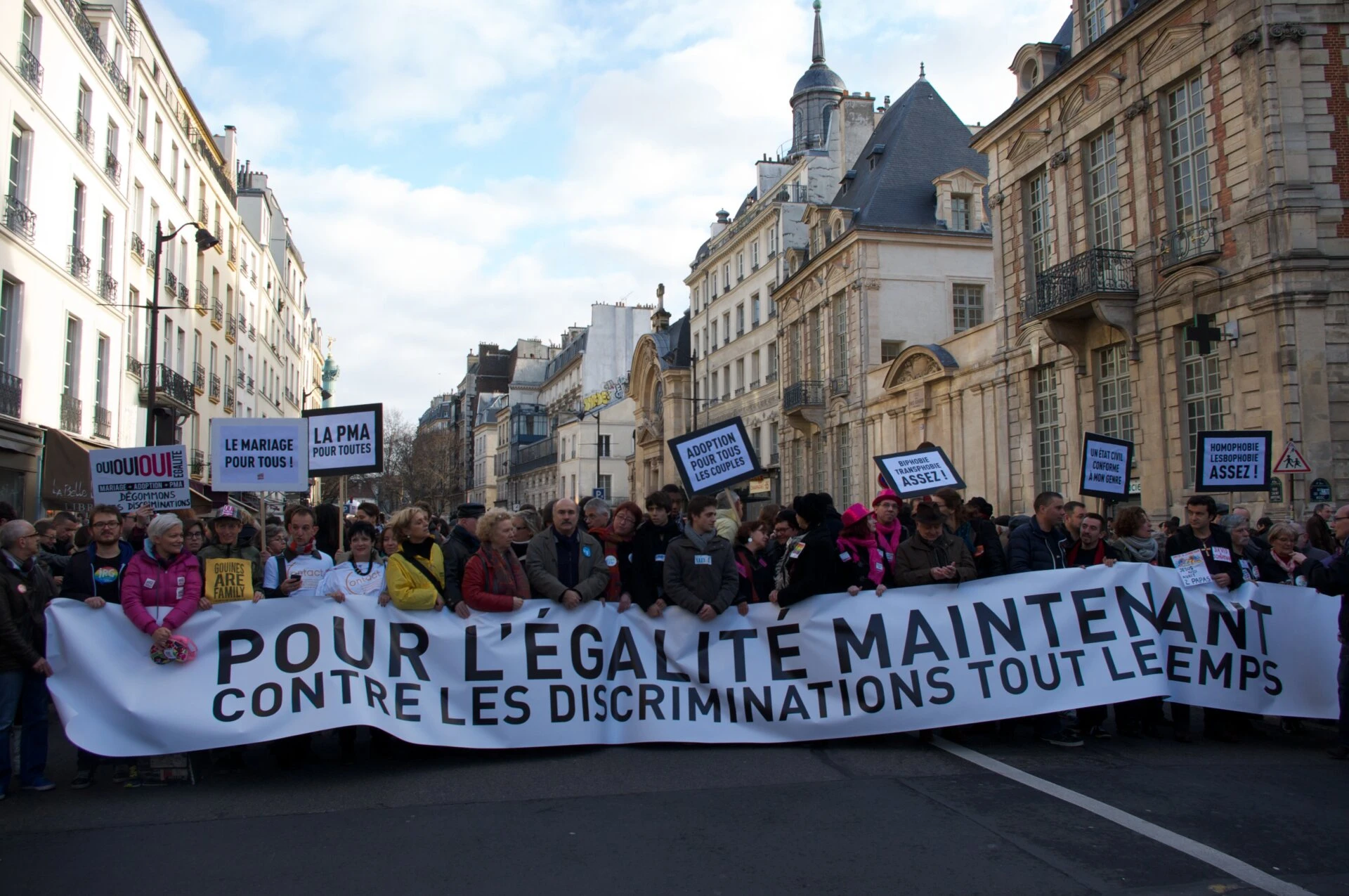 Cortège de la société civile