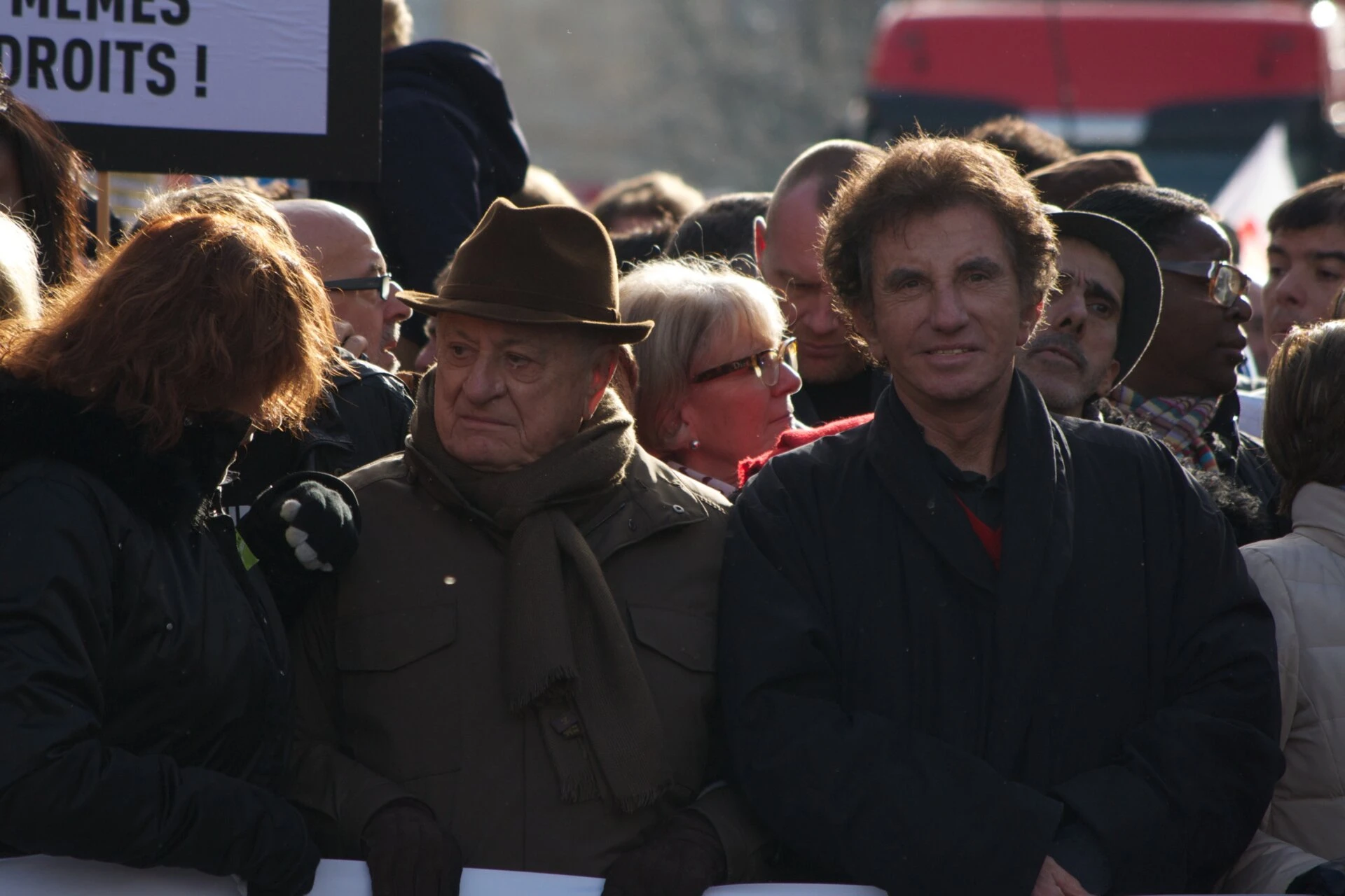 Pierre Bergé et Jack Lang