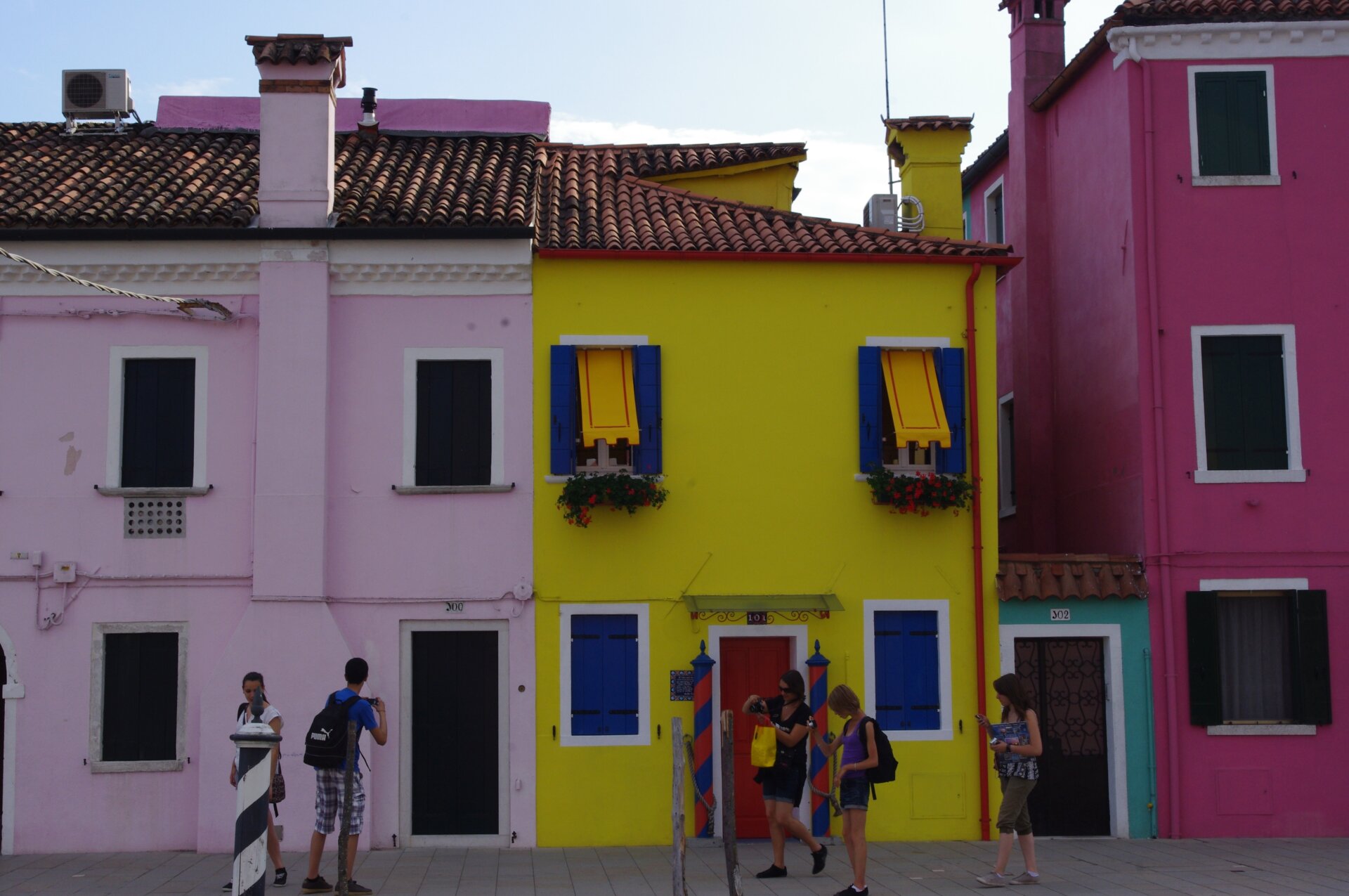 Three Colors of Houses