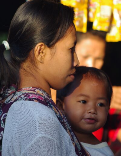 Balinese Mother and Childs