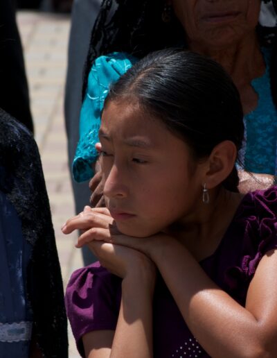 Joven guatemalteca