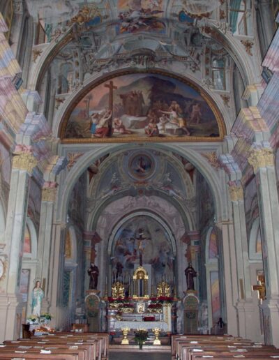Saluzzo - Intérieur de la Chiesa San Bernardino
