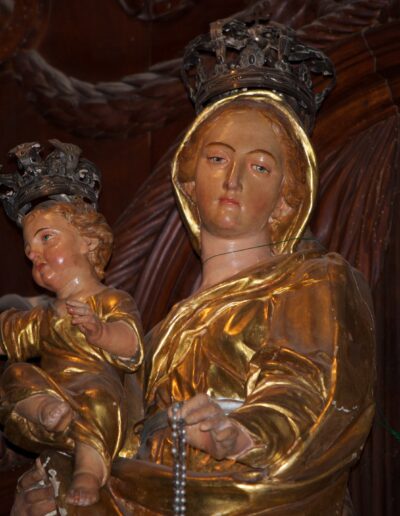 Saluzzo - Vierge à l'enfant de la Chiesa de San Giovanni