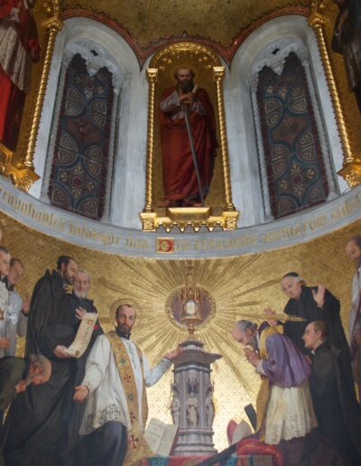 Turin - Détail de la voûte de la Chiesa di San Dalmazzo