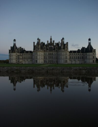 Chambord et la lune