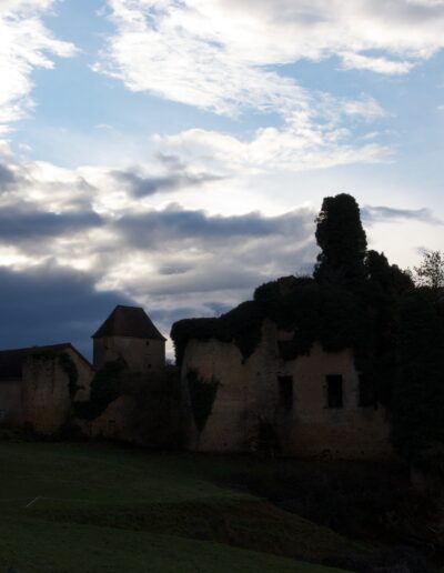 Château de Chandioux et corps de ferme attenant