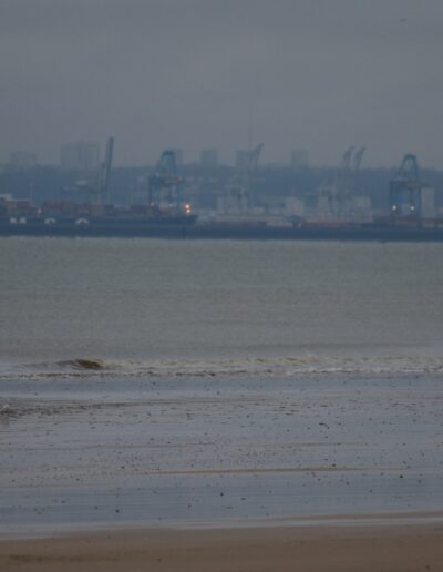 Le Havre au loin