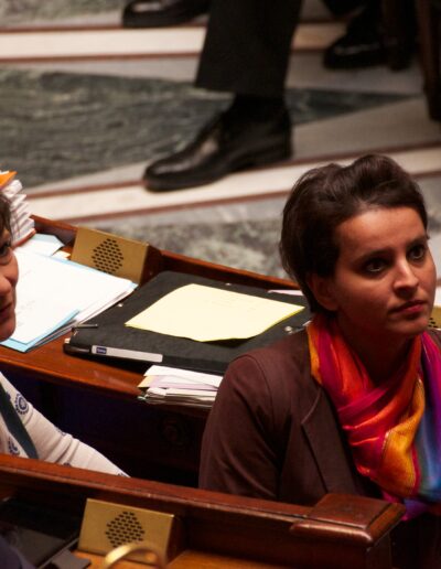 Marie-Arlette Carlotti et Najat Vallaud-Belkacem