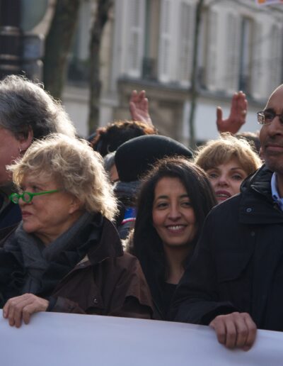 Eva Joly et Harlem Désir
